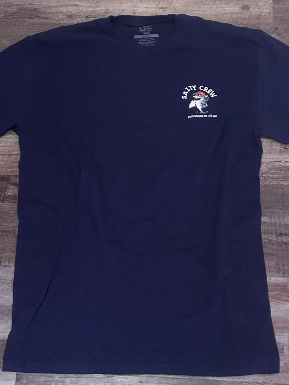 Salty Crew Navy Blue Graphic Logo T-Shirt